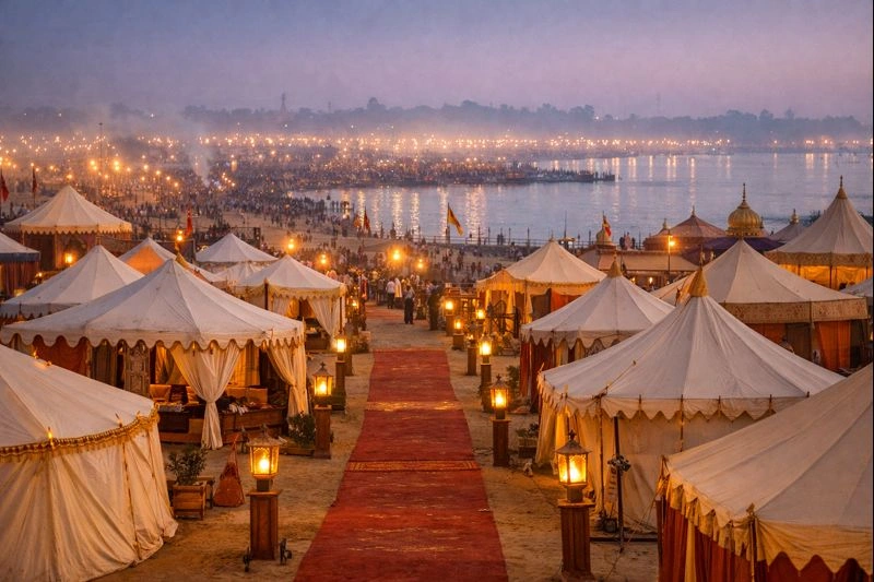 Best Tent in Prayagraj Near Sangam for Kumbh Snan