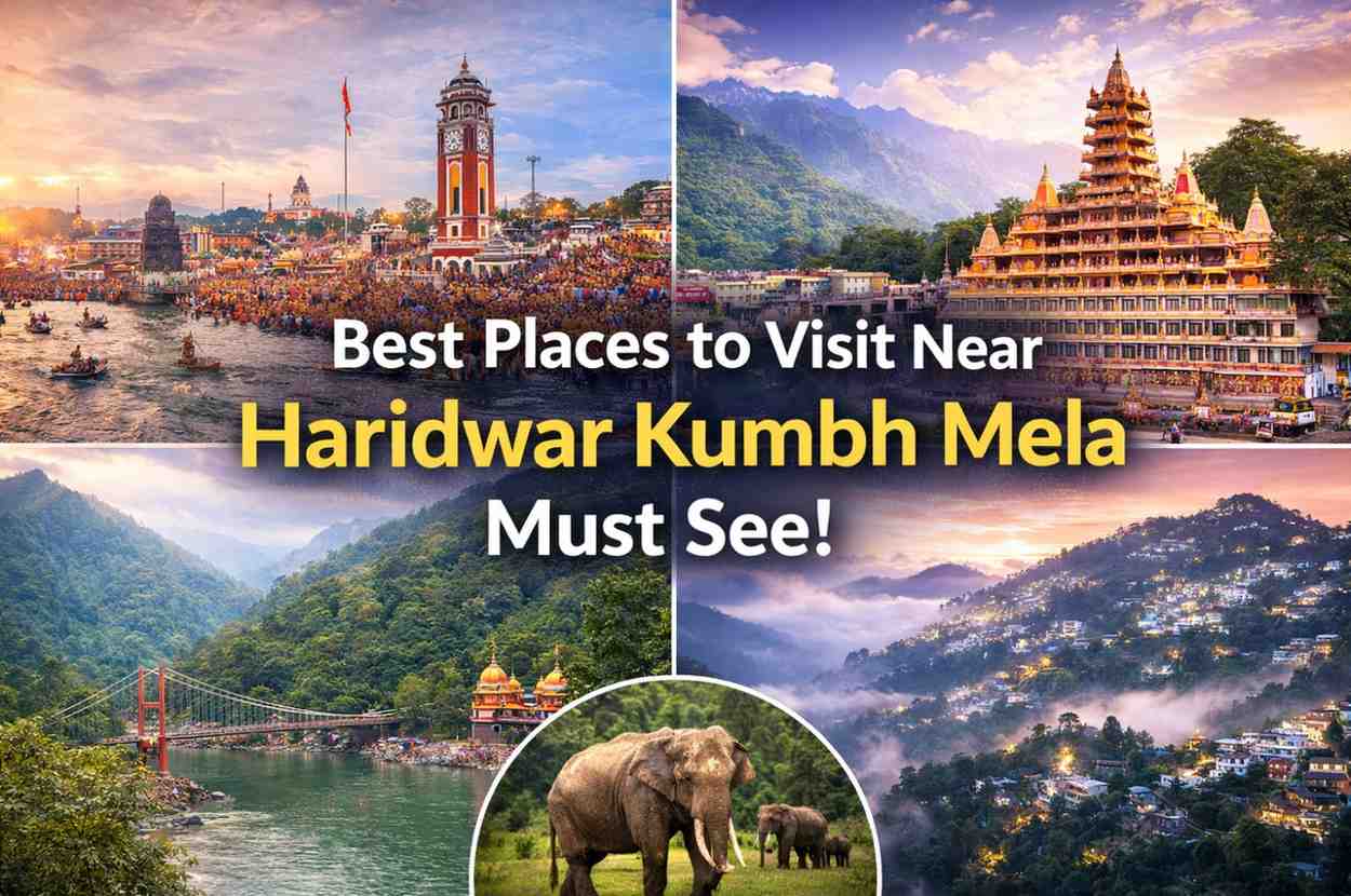 Best Places to Visit Near Haridwar Kumbh Mela Must See!