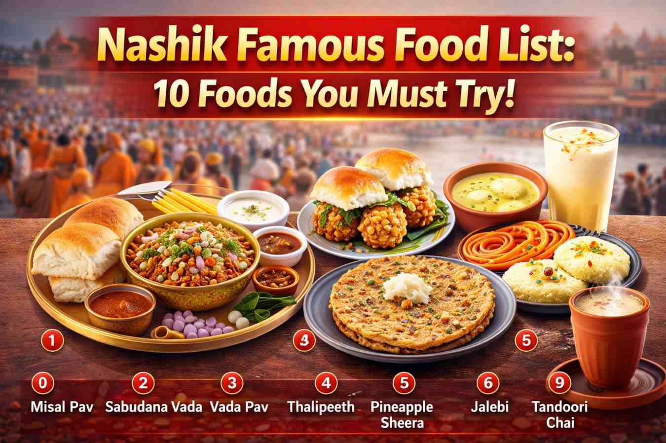 Nashik Famous Food List: 10 Foods You Must Try!